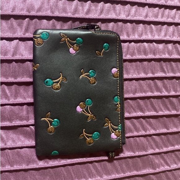 Coach Floral Print Wallet/Wristlet - Picture 2 of 3